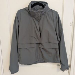 Lululemon Always Effortless Jacket Oil Grey Size 8